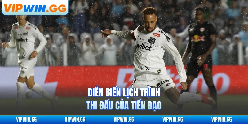 Diễn biến lịch trình thi đấu của tiền đạo