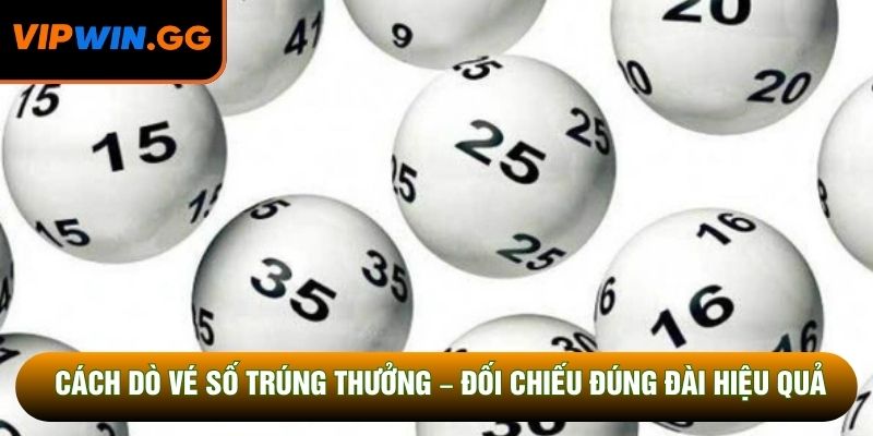 Cách Dò Vé Số Trúng Thưởng – Đối Chiếu Đúng Đài Hiệu Quả